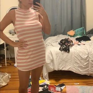 Striped T Shirt Dress